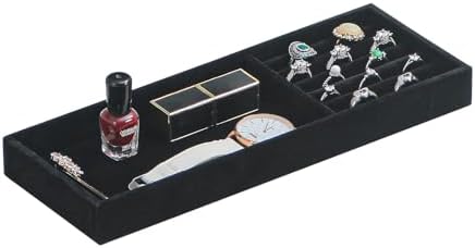 2Pcs Desk Drawer Storage Tray, Nightstand Organizer Tray, Necklace Bracelet - Image 2