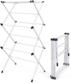 Honey-Can-Do 3-Tier Compact Clothes Drying Rack, 16 ft, No Assembly - Image 2