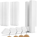 2 Pack Clothes Drying Rack Wall Mounted, Space Saver Wood Wall Mounted Folding by Unknown