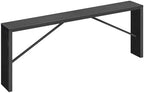 MAHANCRIS Console Table, 78.7"Long Sofa Table Behind Couch by MAHANCRIS