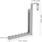 BAKON Over The Door Hanger Folding Clothes Drying Rack, Folding Hanging Coat - Image 7