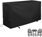 Bar Height Patio Set Cover, Outdoor Bar Stools Set Cover by Unknown