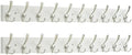 SKOLOO Creations White Solid Wood Wall Mounted Coat Rack, 10 Hooks, 38-1/8" Long by SKOLOO