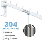 Mooche Swing Clothes Hanger Rack, Garment Racks 11.93" Long - Image 3