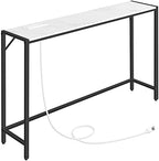 MAHANCRIS Console Table, Narrow Sofa Table Behind Couch, 43.7” Entrance Table by MAHANCRIS