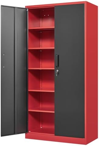 Yizosh Metal Garage Storage Cabinet by Yizosh