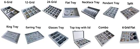 Multi Function Practical Drawer Organizer Jewelry Show Tray Home Store Premium - Image 6