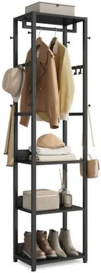 VASAGLE Freestanding Coat Rack, Hall Tree by VASAGLEbySONGMICSHOME