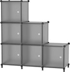 6Cube Storage Organizer Modular Stackable by ATTDETJLbyATTDETJLHOME
