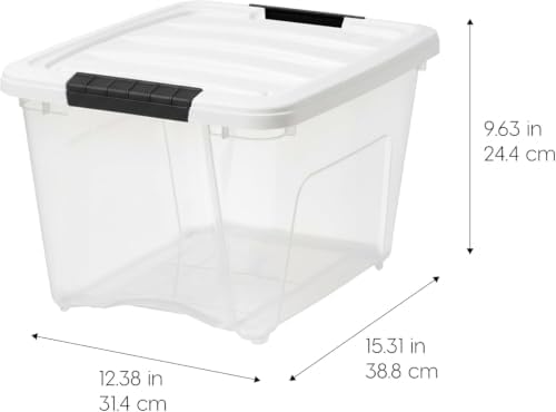 IRIS USA 19 Qt Storage Bins - Image 2
