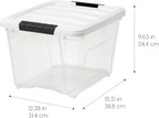 IRIS USA 19 Qt Storage Bins - Image 2