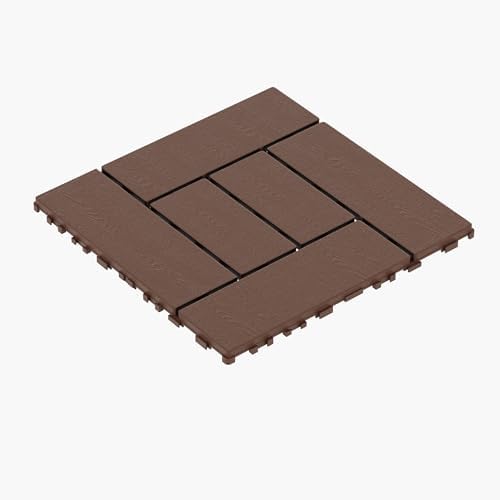 Plastic Interlocking Deck Tiles by NALLBEIRRAA