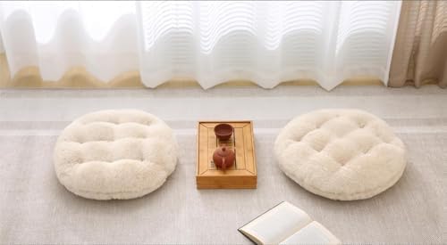 Large Floor Pillow Meditation Cushion Round Floor Cushions - Image 4