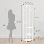 ELYKEN Coat Rack Freestanding, Hall Tree - Image 6