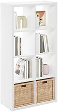 Furinno Cubicle Open Back Decorative Cube Storage Organizer by Furinno-FitsYourSpaceFitsYourBudget