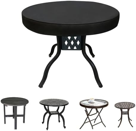 SUNICO Outdoor Table Covers Waterproof Round 20" Dia by Unknown