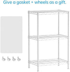SINGAYE Small Shelves Kitchen Storage Shelf Wire Shelving Metal Adjustable - Image 4