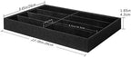 Emibele Glasses Organizer Jewelry Tray, 8 Grids Velvet Tray Watch Storage - Image 7