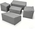 STARTWO Patio Furniture Cover 5 Piece Set, Large 600D by STARTWO
