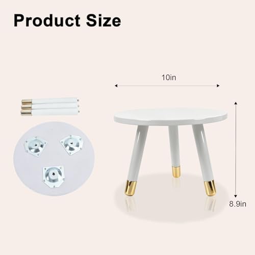 2-Pack Mid Century Plant Stand for Indoor Plants, Modern Metal Flower Pot - Image 2
