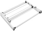 Whitmor Foldable Clothes Drying Rack: 3 Tier Laundry Drying Rack, Collapsible - Image 4