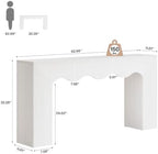 Tribesigns 63" Farmhouse Console Table - Image 2
