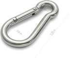 sprookber Stainless Steel Spring Snap Hook Carabiner - Image 2