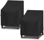 Arcedo Waterproof Patio Chair Covers 2 Pack by ARCEDO