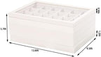 Coward Set of 5 Stackable Jewelry Organizer Tray Necklace Earring Box Storage - Image 2