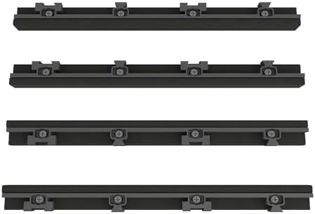 1 in. x 1 ft. Quick Deck Composite Deck Tile Straight Trim - Image 3