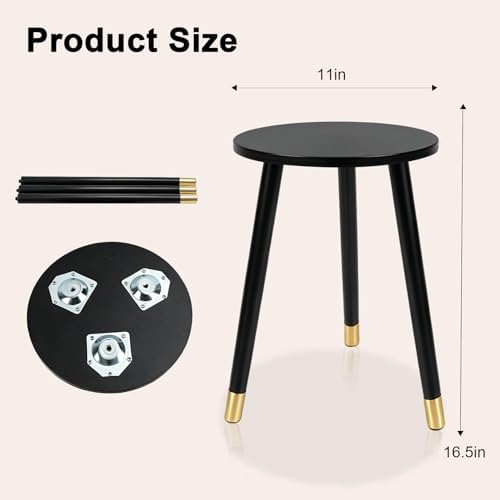2-Pack Mid Century Plant Stand for Indoor Plants, Modern Metal Flower Pot - Image 2