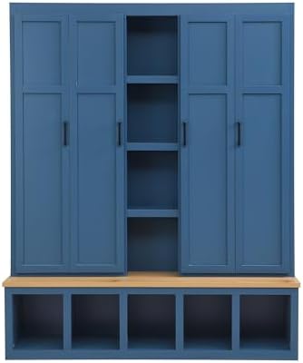 Merax Modern Farmhouse Hall Tree - Image 7