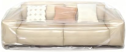 Magicheap Extra Thick 4mil Plastic Couch Cover by Magicheap