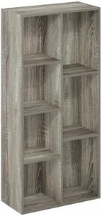 Furinno LUDER Book Shelf, 7-Cube Bookshelf, Bookcase - Image 6