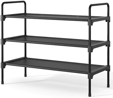 Kitsure Shoe Rack for Closet, Shoe Storage, 27.6" Wide by Kitsure