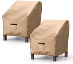 2 Pack Outdoor Patio Chair Covers Waterproof 36"Wx37"Dx36"H by Brosyda