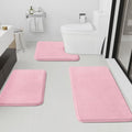 HUXMEYSON Bathroom Rugs Sets 3 Piece, Non-Slip & Quick Dry Bath Mat Set by HUXMEYSON