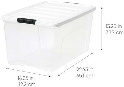 IRIS USA 72 Qt Storage Bins - Image 6