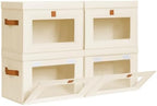 Homsorout Medium Fabric Storage bins by Homsorout