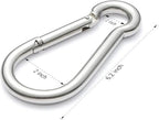 sprookber Stainless Steel Spring Snap Hook Carabiner - Image 2