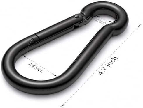 sprookber Stainless Steel Spring Snap Hook Carabiner - Image 2