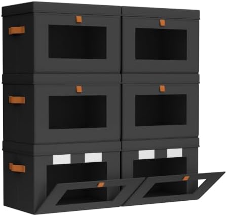 Homsorout Small Closet Storage Bins by Homsorout