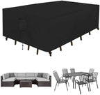 Easy-Going Rectangle Patio Furniture Cover Waterproof Outdoor Dining Table and by Easy-Going