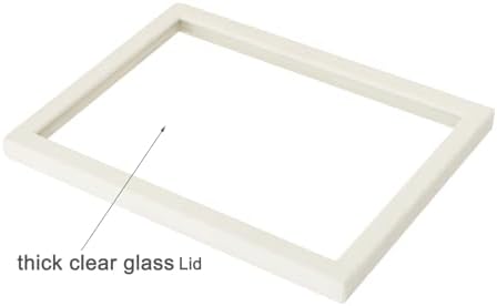 Coward 2Pcs Beige Velvet Glass Lid - Image 2