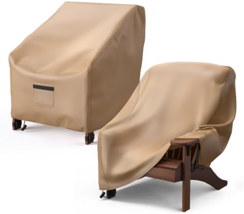 Adirondack Outdoor Chair Covers Waterproof 34"Wx37"Dx36"H by Brosyda