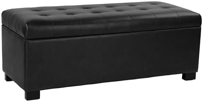 HomePop 46" Tufted Storage Bench by HomePop