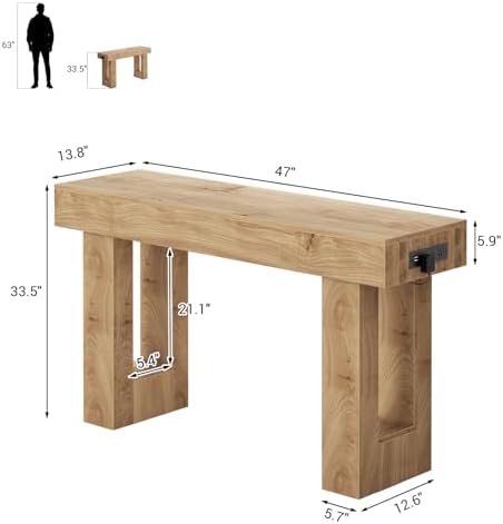 Unikito 47" Entryway Table - Image 2