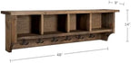 Pomona Solid Wood Entryway Coat Rack - Image 3