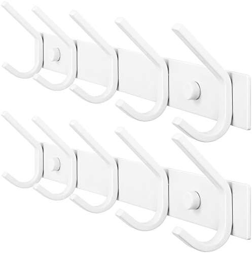 WEBI Coat Rack Wall Mounted, Coat Hooks Wall Mount, Wall Coat Hanger, 5 Hooks by WEBI