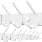 WEBI Coat Rack Wall Mounted, 8 Hooks, Coat Hooks Wall Mount, Wall Coat Hanger by WEBI
